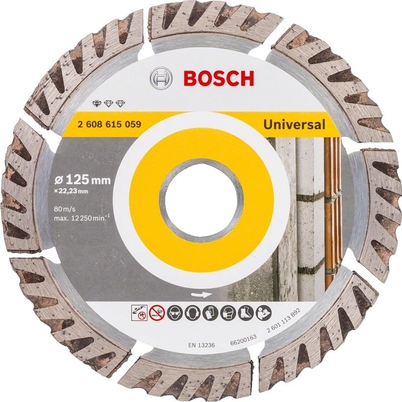 125 mm Universal Beton-Yapı Malzemeleri İçin Elmas Testere