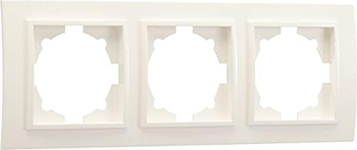 Zena Beyaz 3'lü Çerçeve