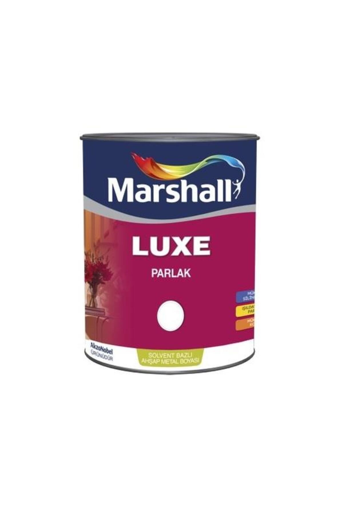 Luxe Sentetik Boya - Yağlı Boya Siyah-0.75lt