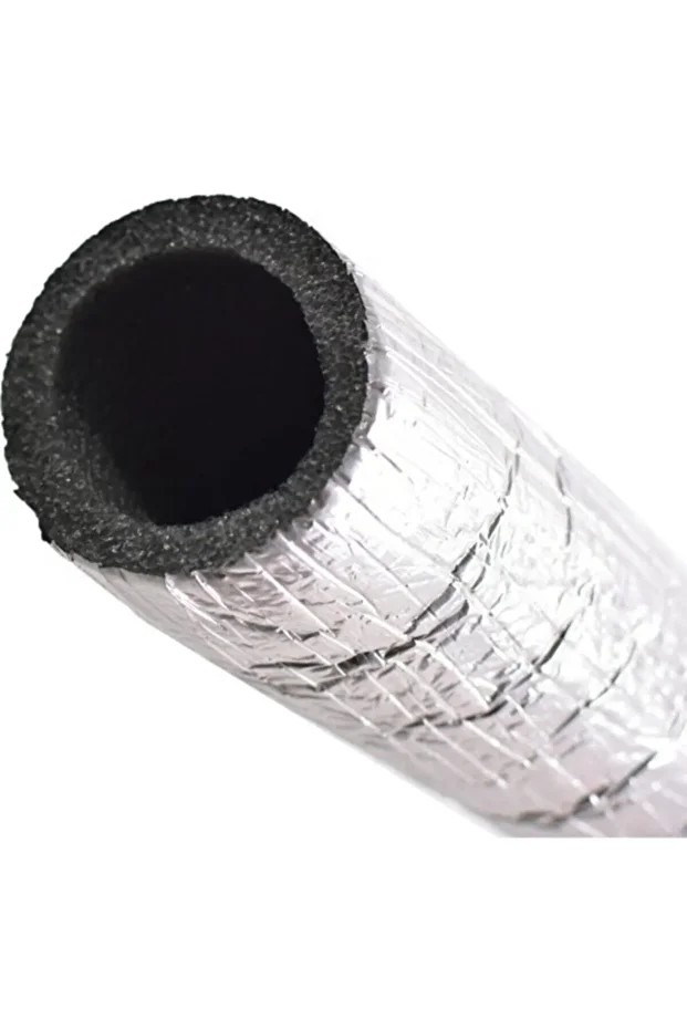 25 Mm'lik Alüminyum Folyolu Izole Boru (100 Cm) 50 Adet 28/10 Alüminyum Folyolu Boru