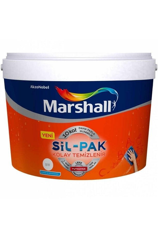 Sil-pak Leke Tutmaz Silinebilir Duvar Boyası 15 Lt Afrika Menekşesi