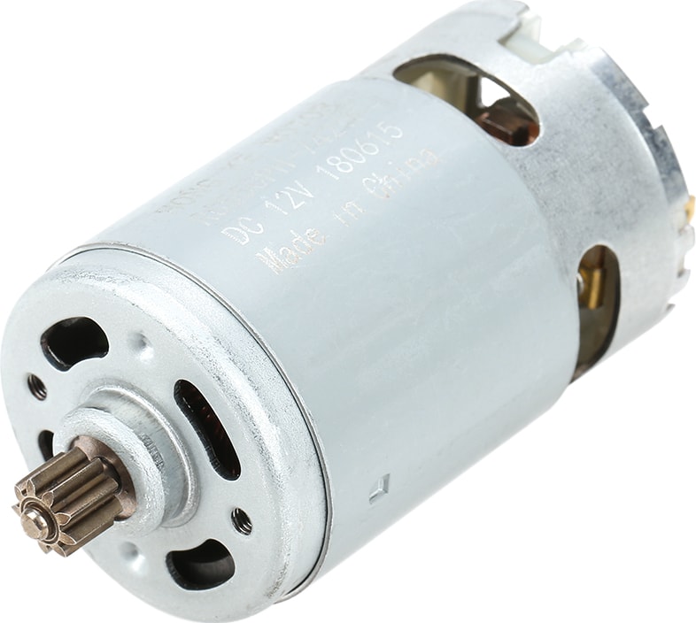 Elektrikli Matkap Makinesi Alet Aksesuarları Için Endüstriyel Tek Hız 9 Diş Dişli Dc Motor