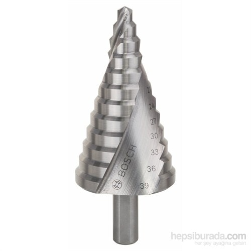 - Kademeli Matkap Ucu Hss - 6 - 39 Mm, 10,0 Mm, 93,5 Mm