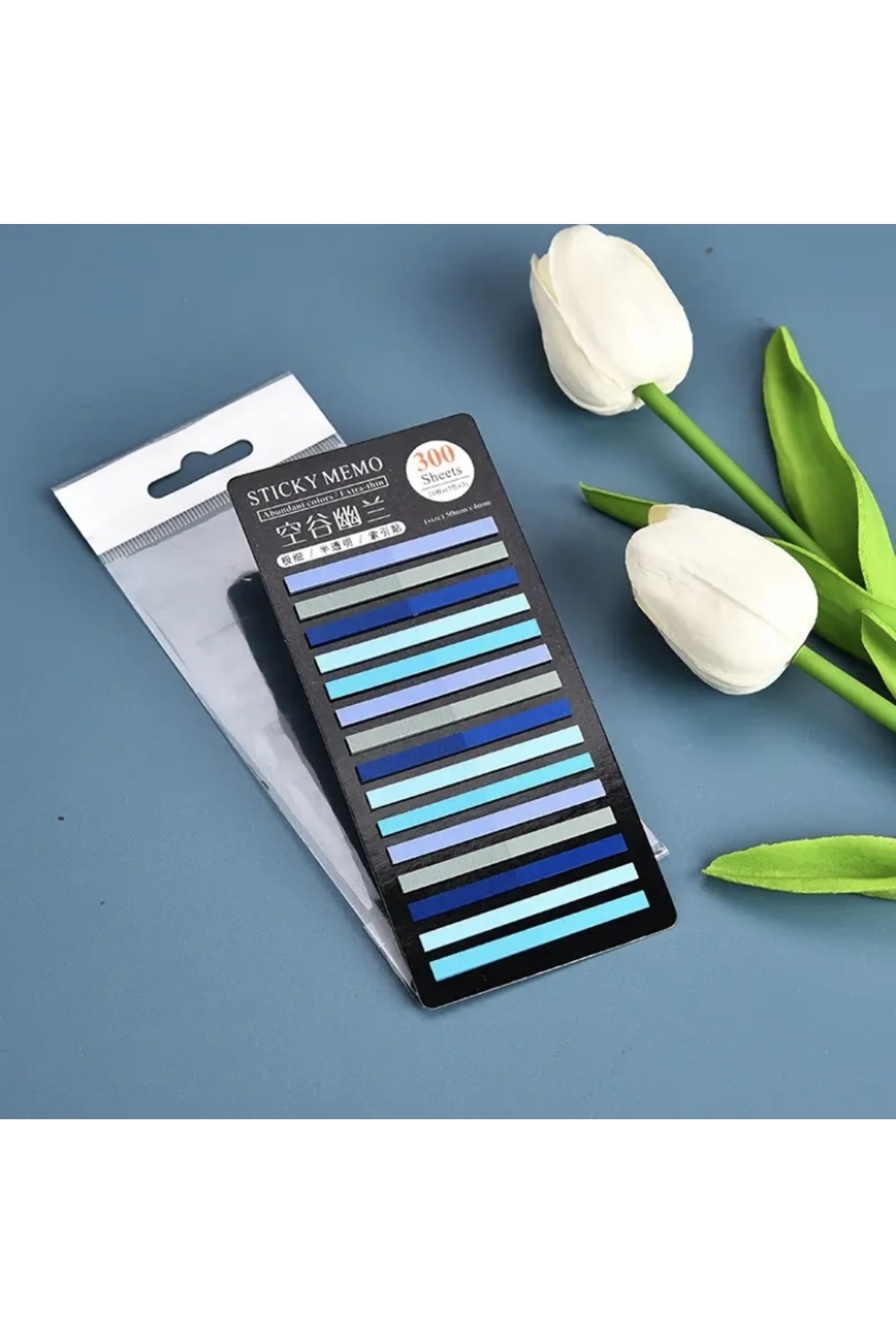 Şeffaf Şerit Post-it, Yapışkanlı Not Kağıdı Renkli