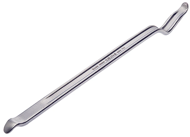 Izeltaş Oluklu Kıvrık Uçlu Levye 600 mm (Topuklu)