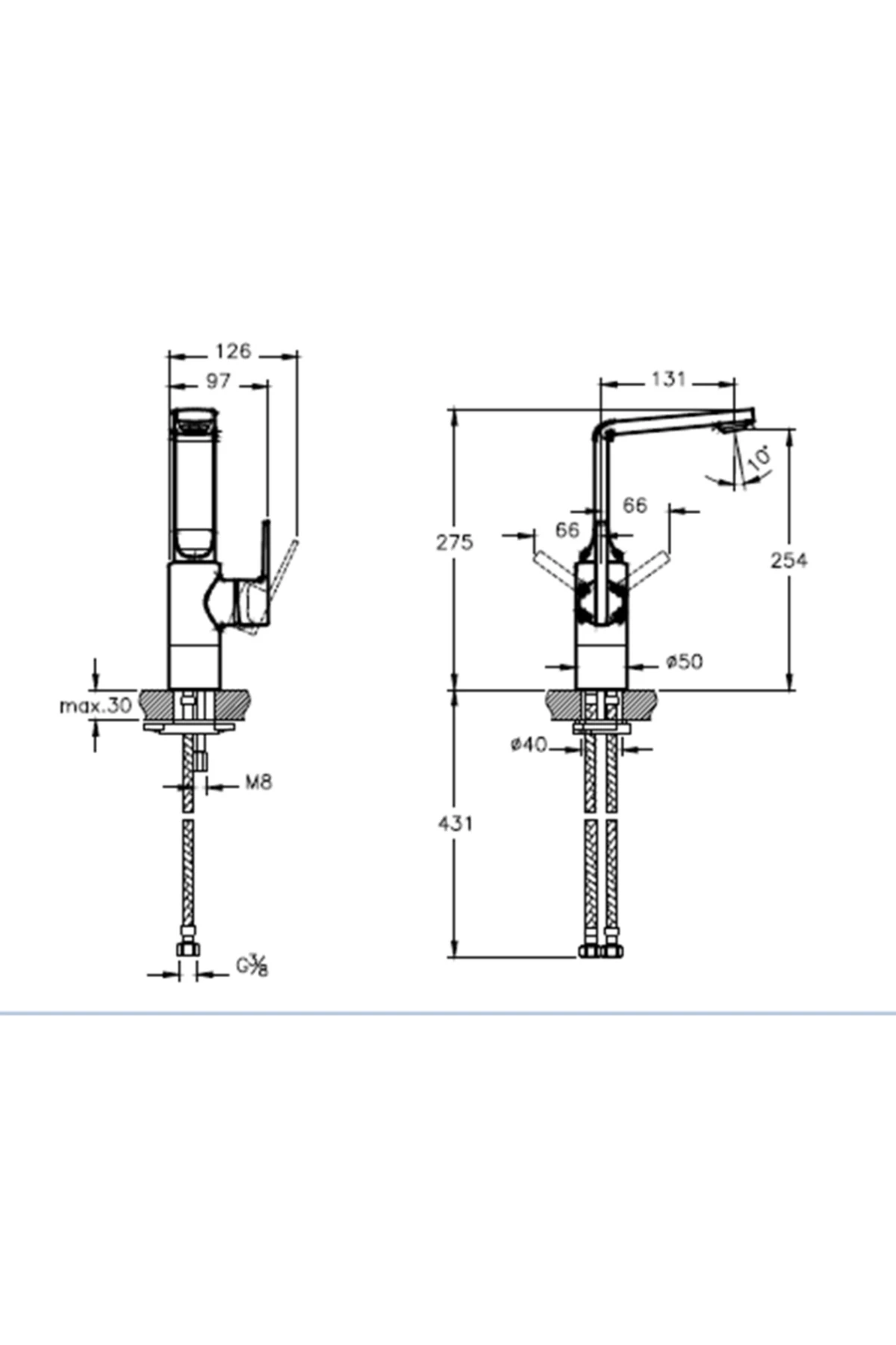 Suit L A4246826 Lavabo Bataryası