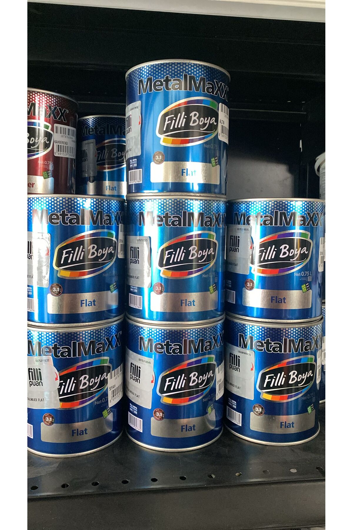 FİLLİ BOYA METAL MAXX FLAT 0.75LT