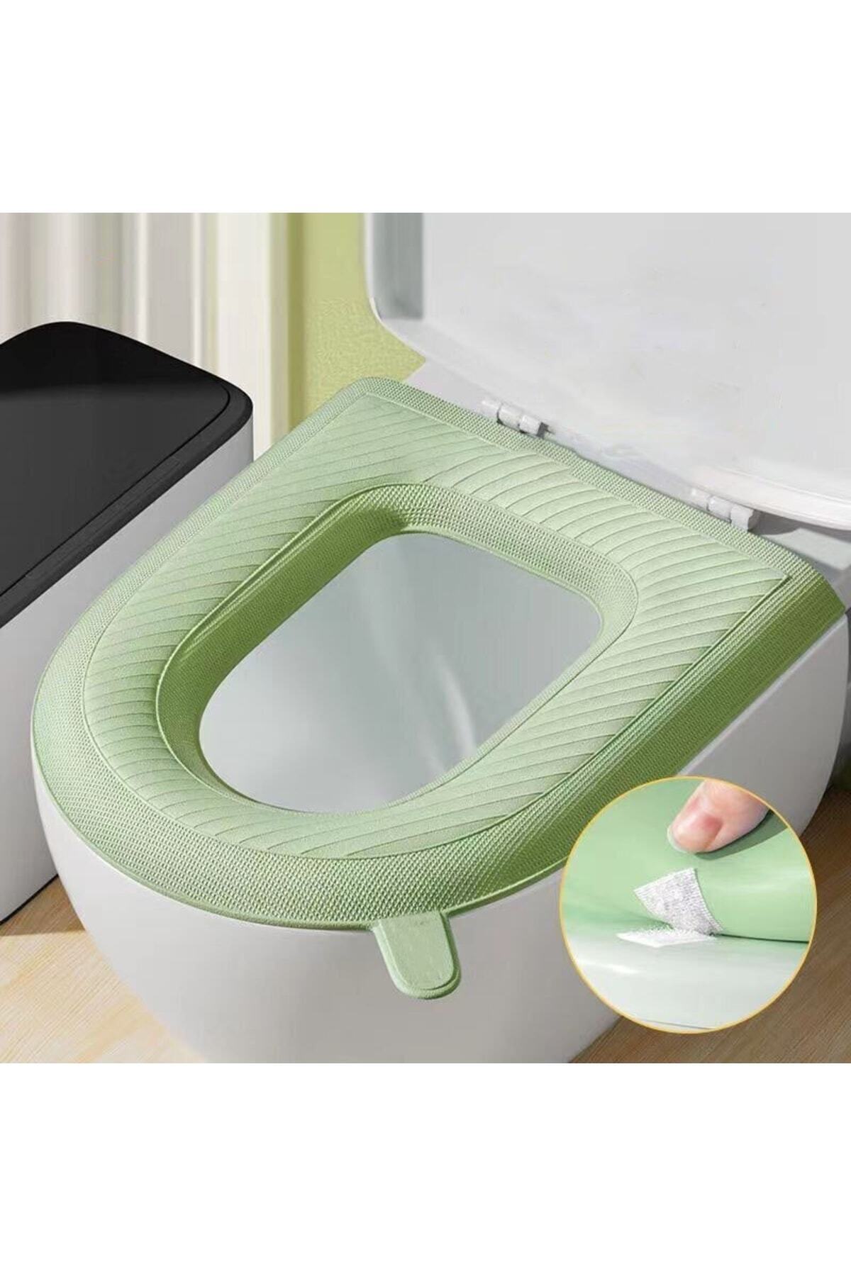 Tuvalet Klozet Kapağı Süngeri Pratik Su Geçirmez yıkanabilir Bükülebilinir  Klozet Kılıfı Mideri