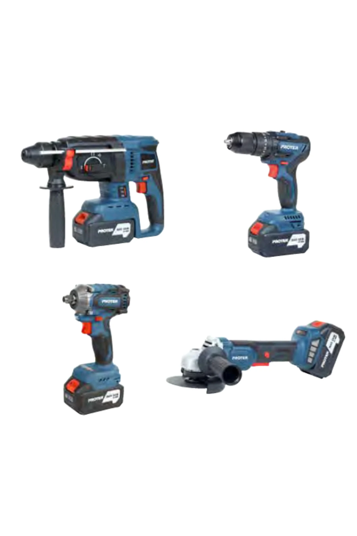 PST 914 quatro Şarjzlı 4'Lü Set