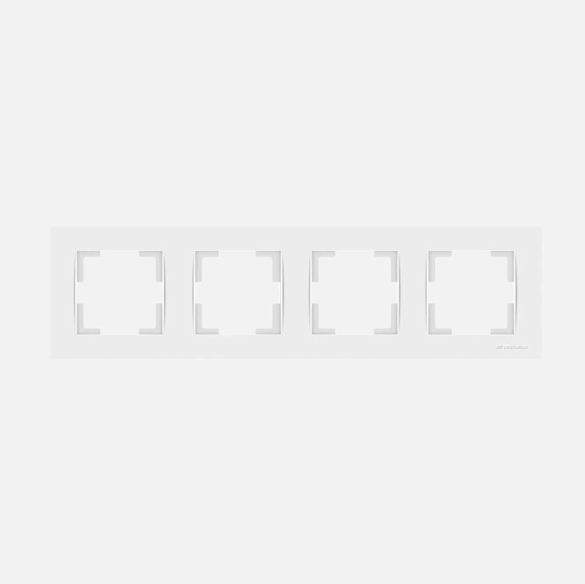 Rita Dörtlü Yatay Çerçeve Beyaz