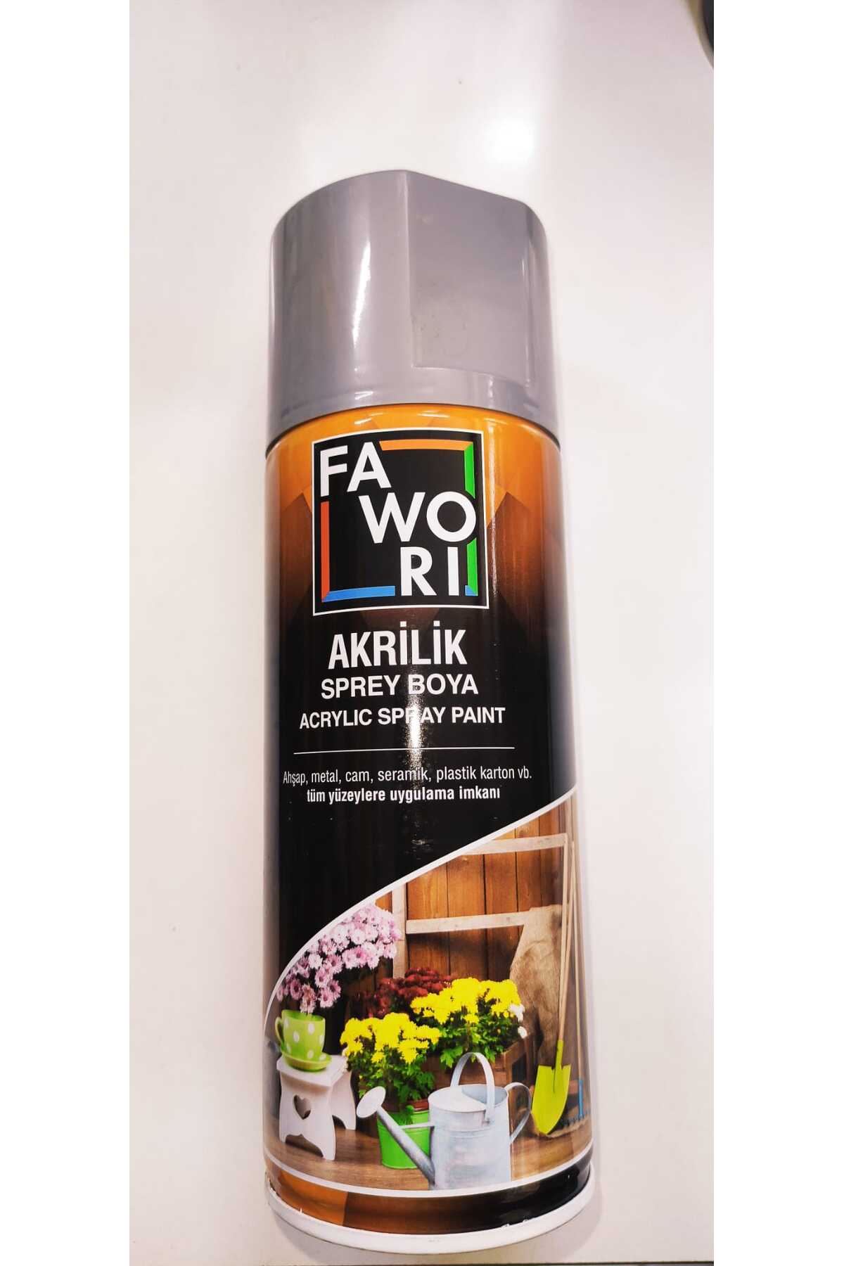 FAWORİ AKRİLİK SPREY BOYA GRİ