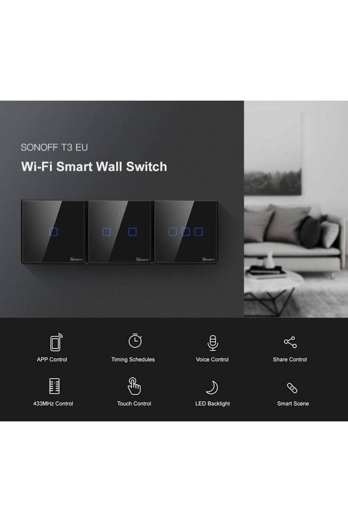 T3EU2C - Akıllı Anahtar- ve Uyumlu 1155328