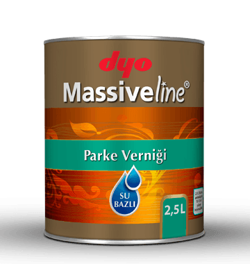DYO Massiveline Su Bazlı  Ahşap Verniği  2,5 lt