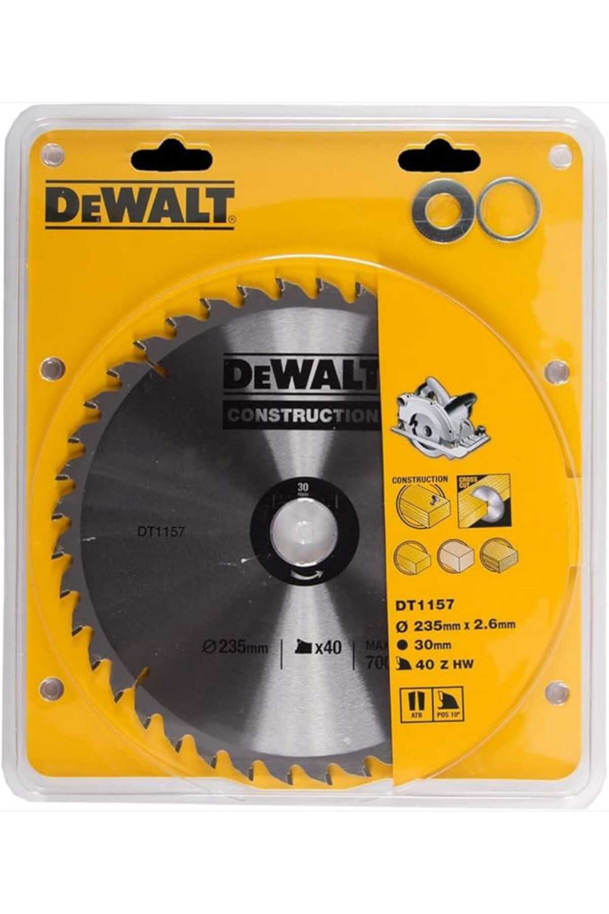 DT1157 Daıre Testere Bıçağı Ahşap Kesım Sunta Kesme 235x30mm