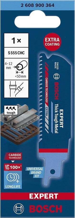 BOSCH Expert S 555 Chm Kalın Metal Panter Testere 2608900364