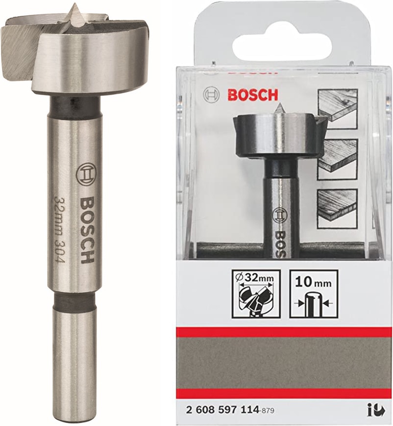 BOSCH Menteşe Açma Ahşap Matkap Ucu 32 mm - 2608597114