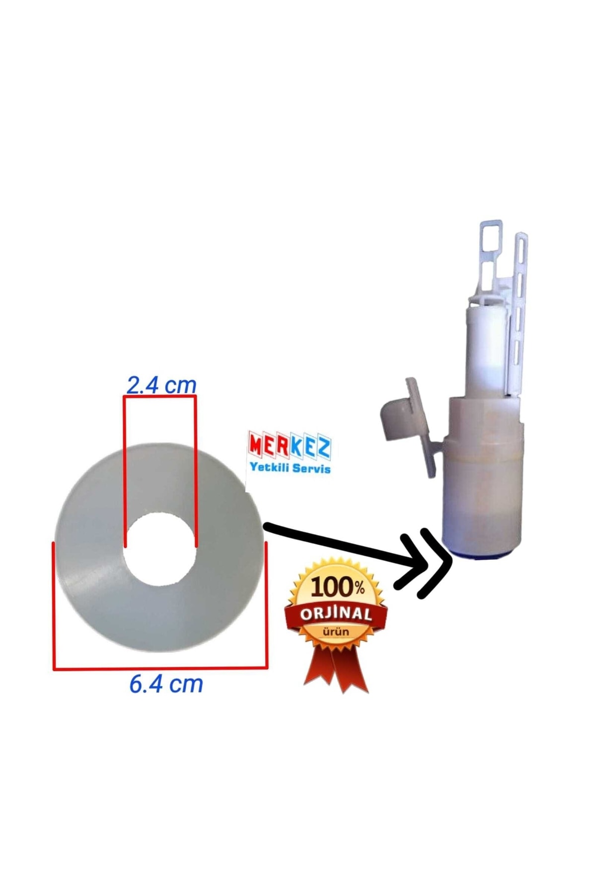 Roca Gömme Rezervuar Iç Takım Boşaltma Contası
