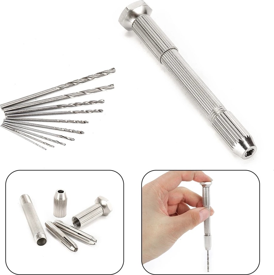 1 Stil Belirle Mini El Matkabı Anahtarsız Mandren + Hss Matkap Uçları Epoksi Reçine Takı Yapımı Dıy Ahşap El Sanatları El Yapımı Araçları (Yurt Dışından)