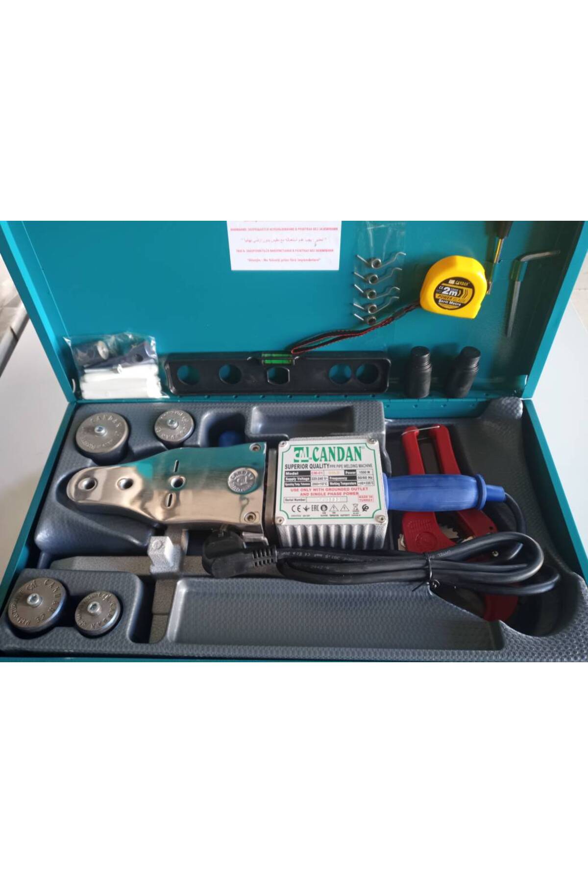 Pp Boru Kaynak Makinesi Tamir Aparatlı Gold Seri