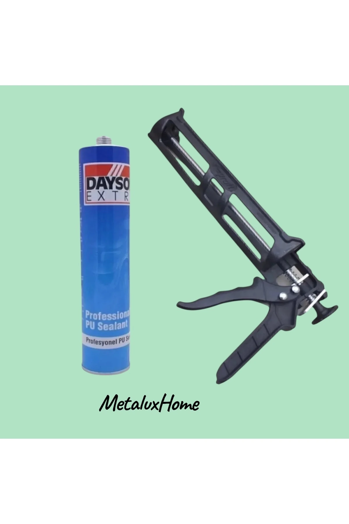 pu mastik silikon yapıştırıcı siyah 280ml+(silikon tabancası)