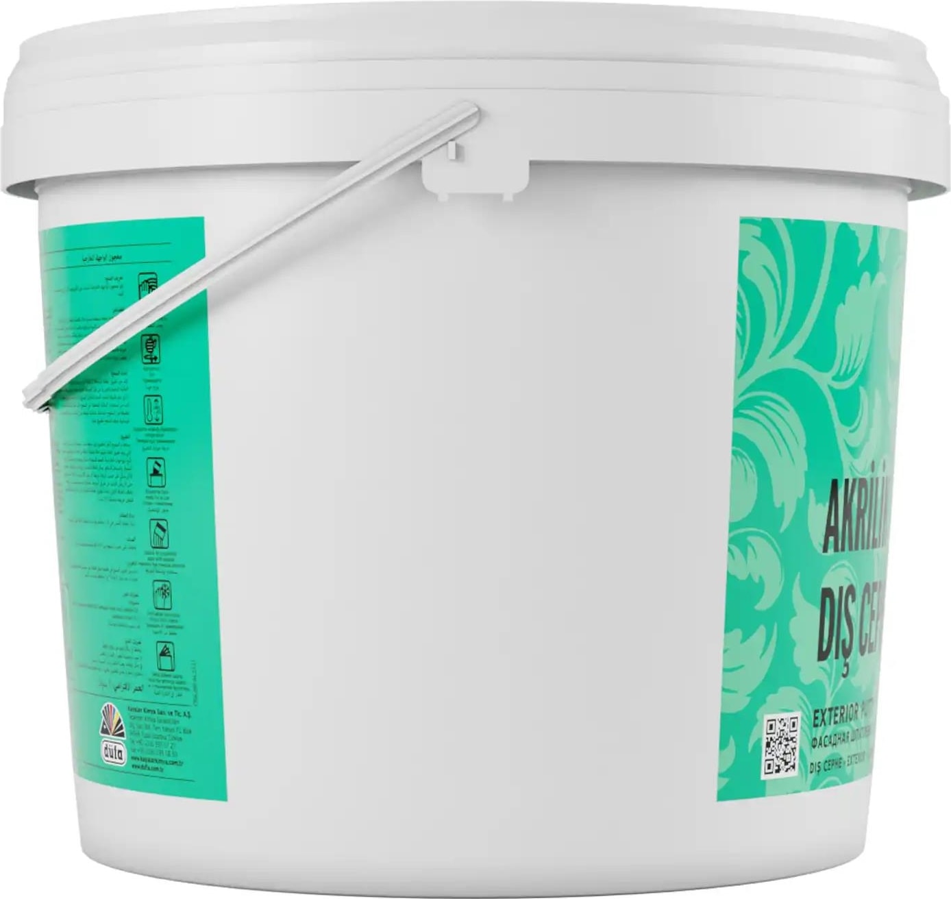 Akrilik Dış Cephe Macun 25 l Beyaz