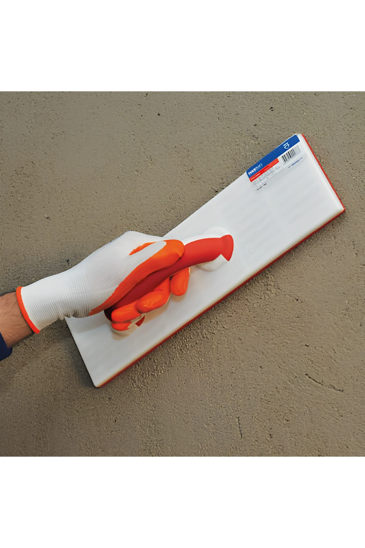 Dekor 077 Tirfil Mala Kısa 150x225 Paslanmaz Çelik Ahşap Saplı Sıva ve Alçı Uygulama Malası