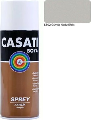 Sprey Gümüş Yaldız Efekt 400 ml