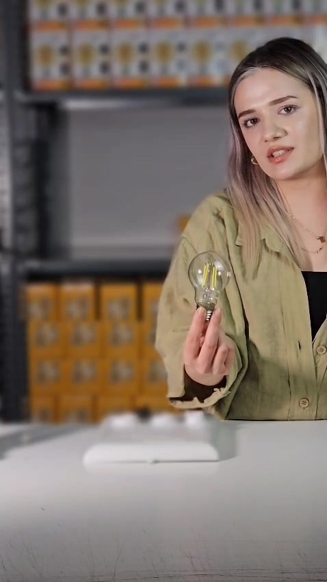 10 Adet Led Ampul 6500k E27 ( Beyaz ) ( A60 )