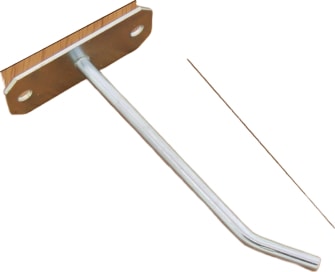 Metal Raf Askı Kancası 10 cm 5'li