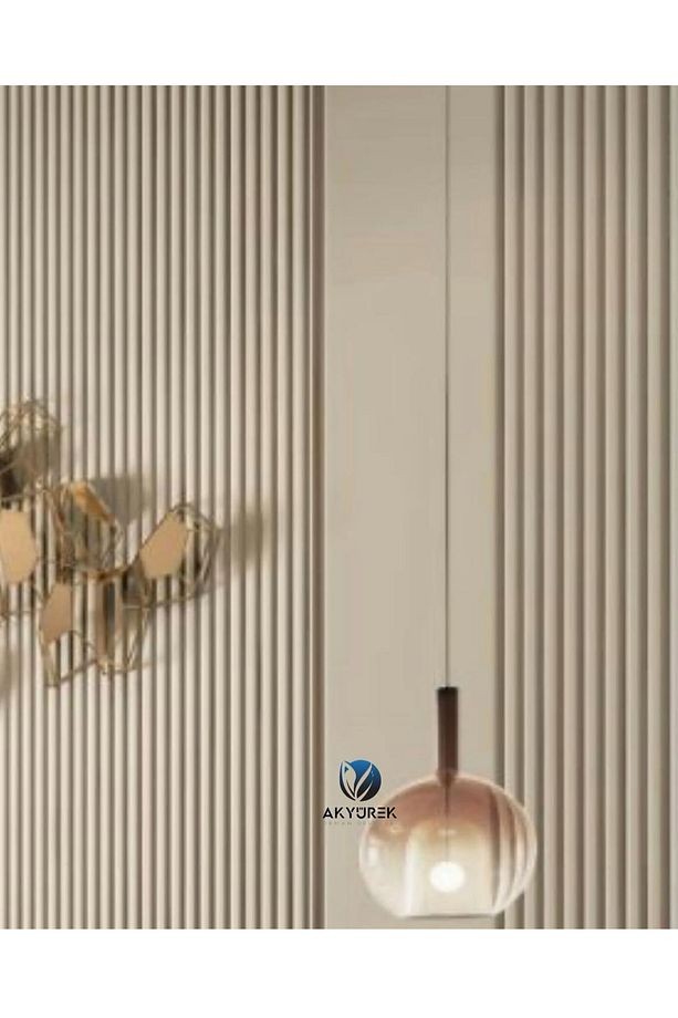 Akyürek Lb 2200 Model Supramat Sahara Krem Dekor Profil Duvar Kaplama Panel Lambri