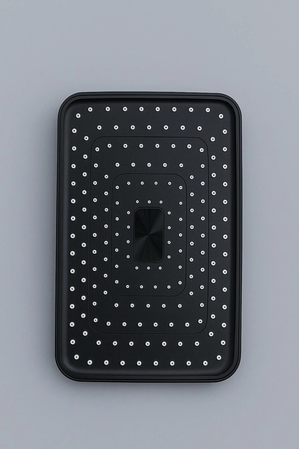 Luna Premium Siyah Yağmurlama Robot Tepe Duş Seti