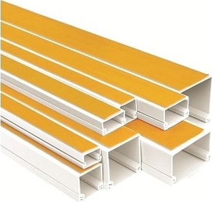12X12 Yapışkanlı Kablo Kanalı 100 Metre