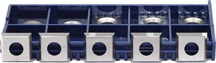 Bradoo-10 Adet 14MM Kare Düz Karbür Kesici Uç ile 10 Adet M610MM Vidalar Ahşap Çalışma Spiral/helisel Planya Kesici Kafa (Yurt Dışından)