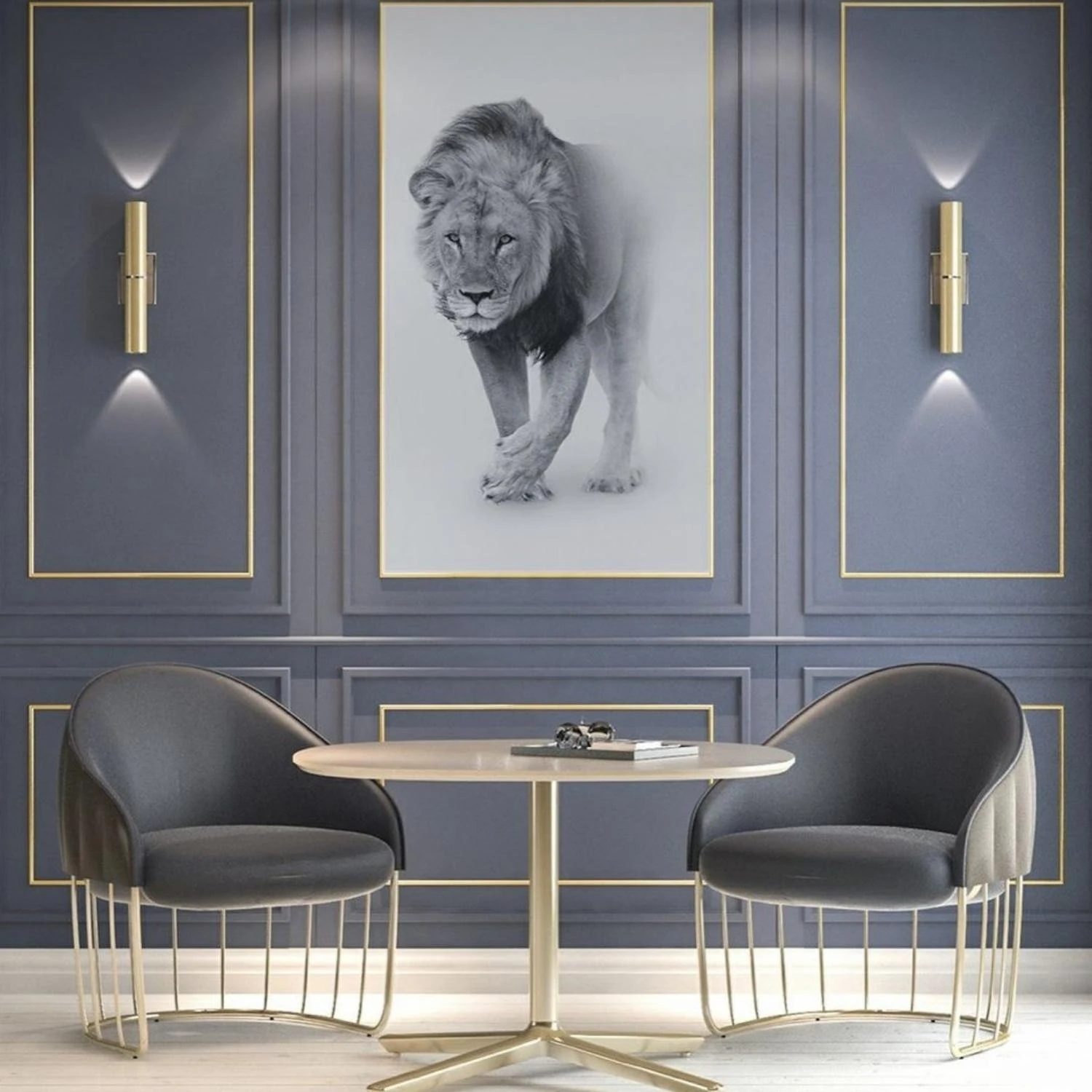 Gold Tasarım Boyanabilir Çıta Hazır KESIM(ANKA136)