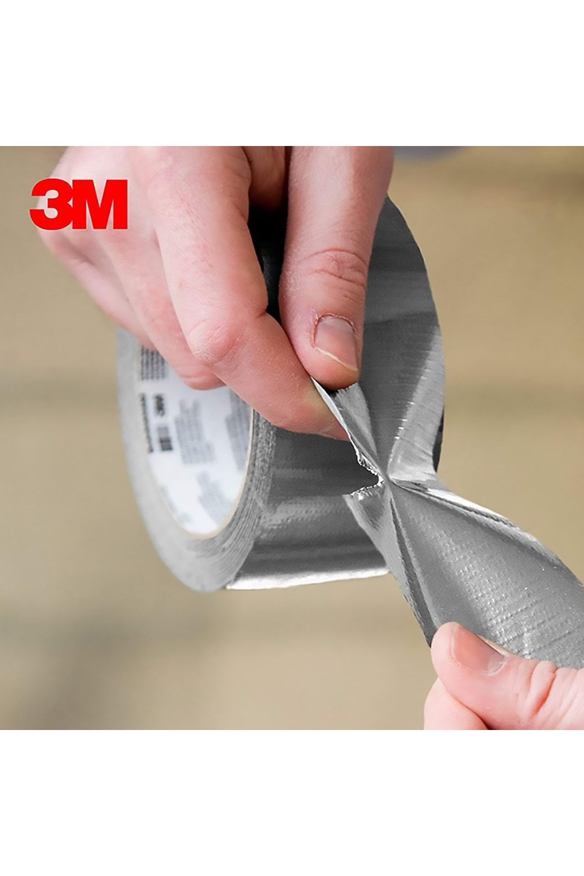 3M 1900 Siyah Bez Bant 1 Adet 50mm*50mt
