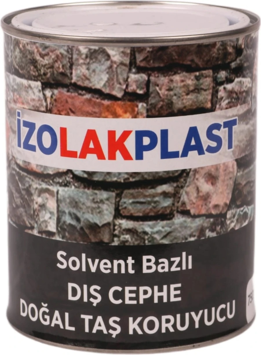 Izolak Plast Solvent Bazlı Dış Cephe Doğal Taş Verniği 1 Lt