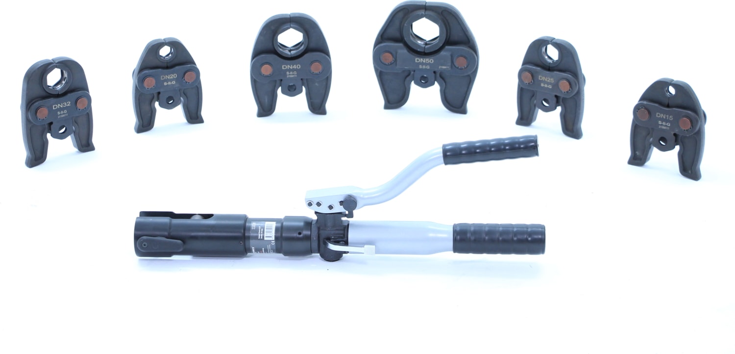 6,5 Ton Hidrolik Hortum Sıkma Makinesi 15,20,25,32,40,50 mm Profesyonel Alet