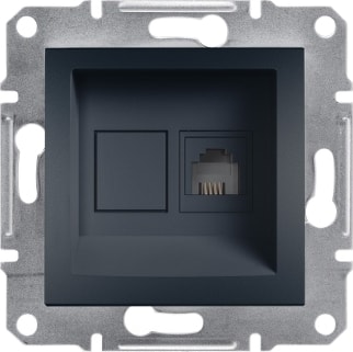 Asfora Plus 1*RJ11 Antrasit