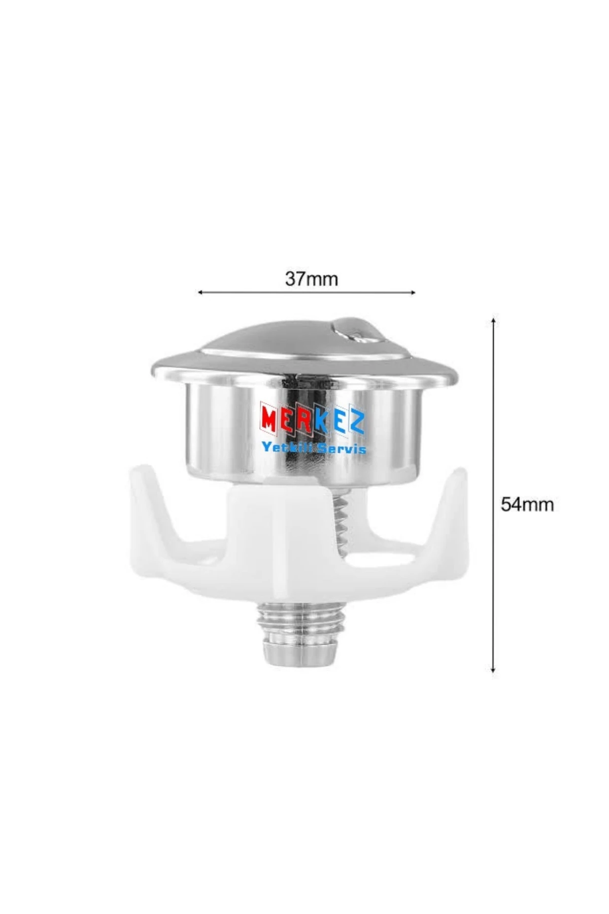 Klozet Rezervuar İç Takım Bas Buton Tuşu Sifon Basma Düğmesi Vitra 330B2010 Uyumlu (LOGOSUZ)