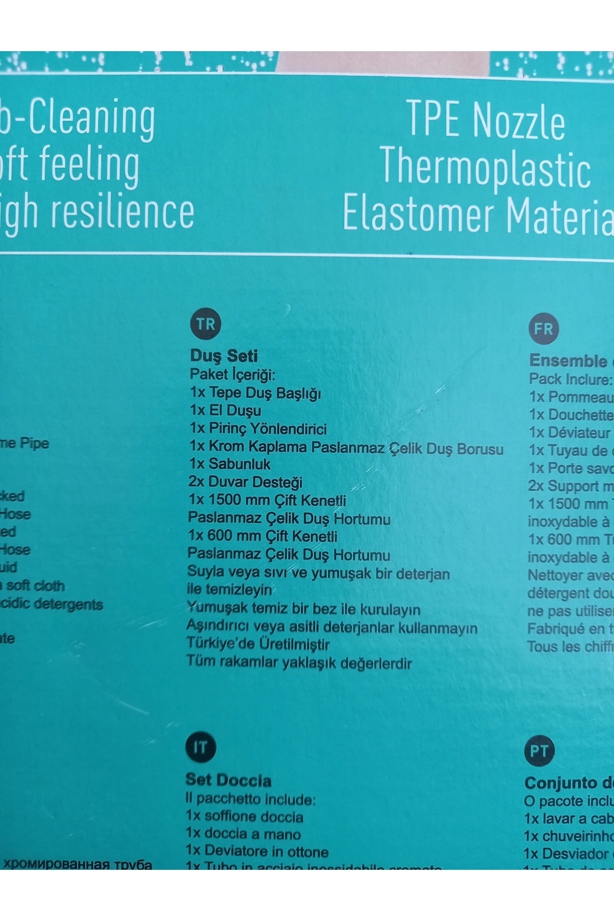 Slım Whıte Tepe Duş