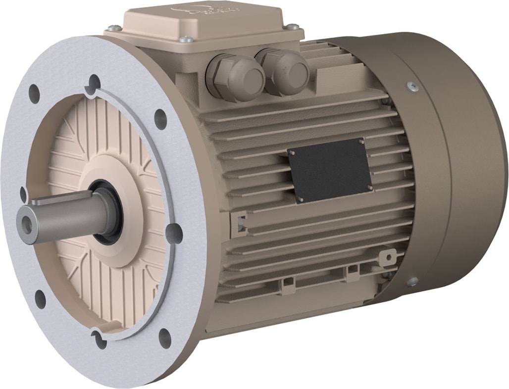 Motor 5,5 Kw, 3000 Devir, B5 Flanşlı