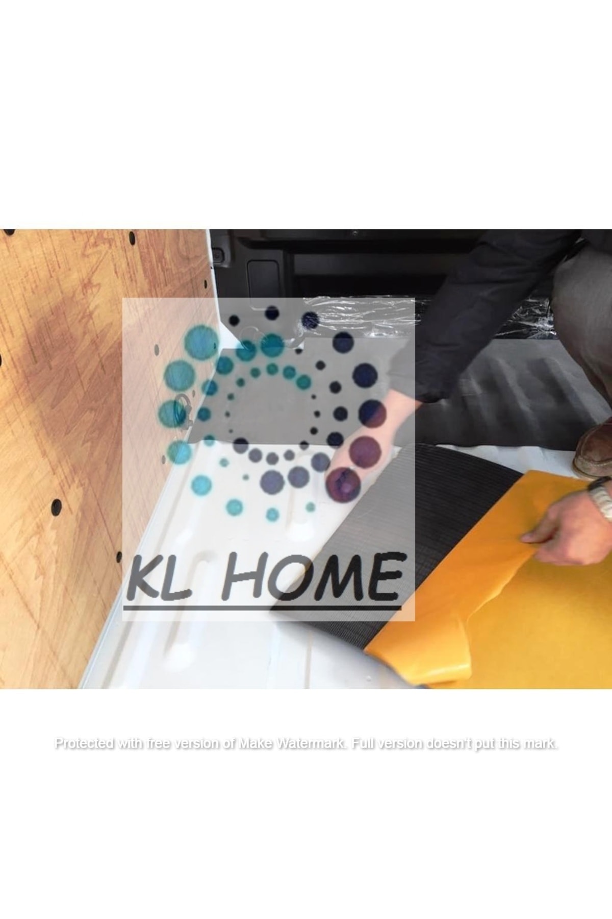 13mm -100x100cm Kendinden Yapışkan Kauçuk Oto Karavan-panelvan Isı Ve Ses Yalıtım Tekne Konteyner