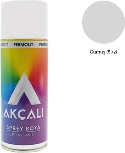 Sprey Boya 802 Gümüş 400 Ml.