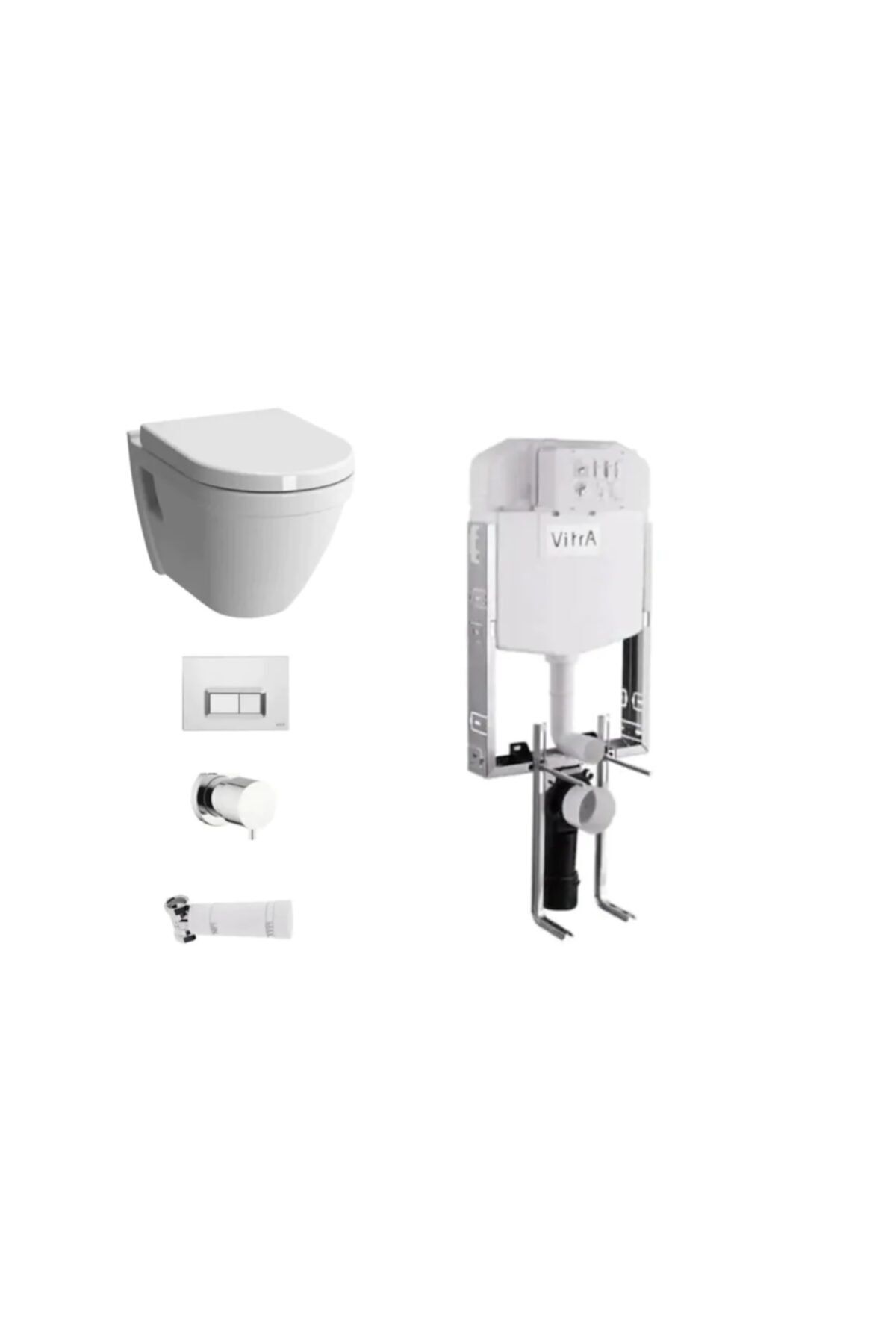 S50 Asma Klozet Ve Gömme Rezervuar Tam Set