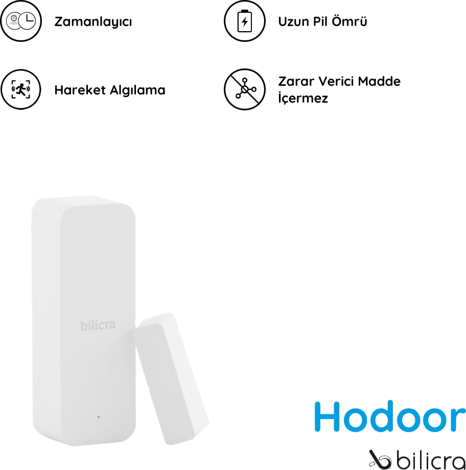 Akıllı Kapı Pencere Sensörü Hodoor