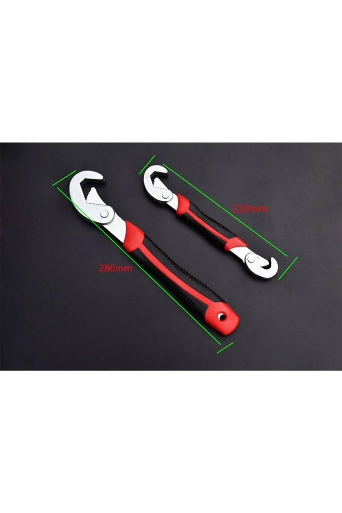 Akıllı Ingiliz Anahtarı Kurbağacık Pense Takım 2 Li Set Ev Ofis Dükkan El Aleti