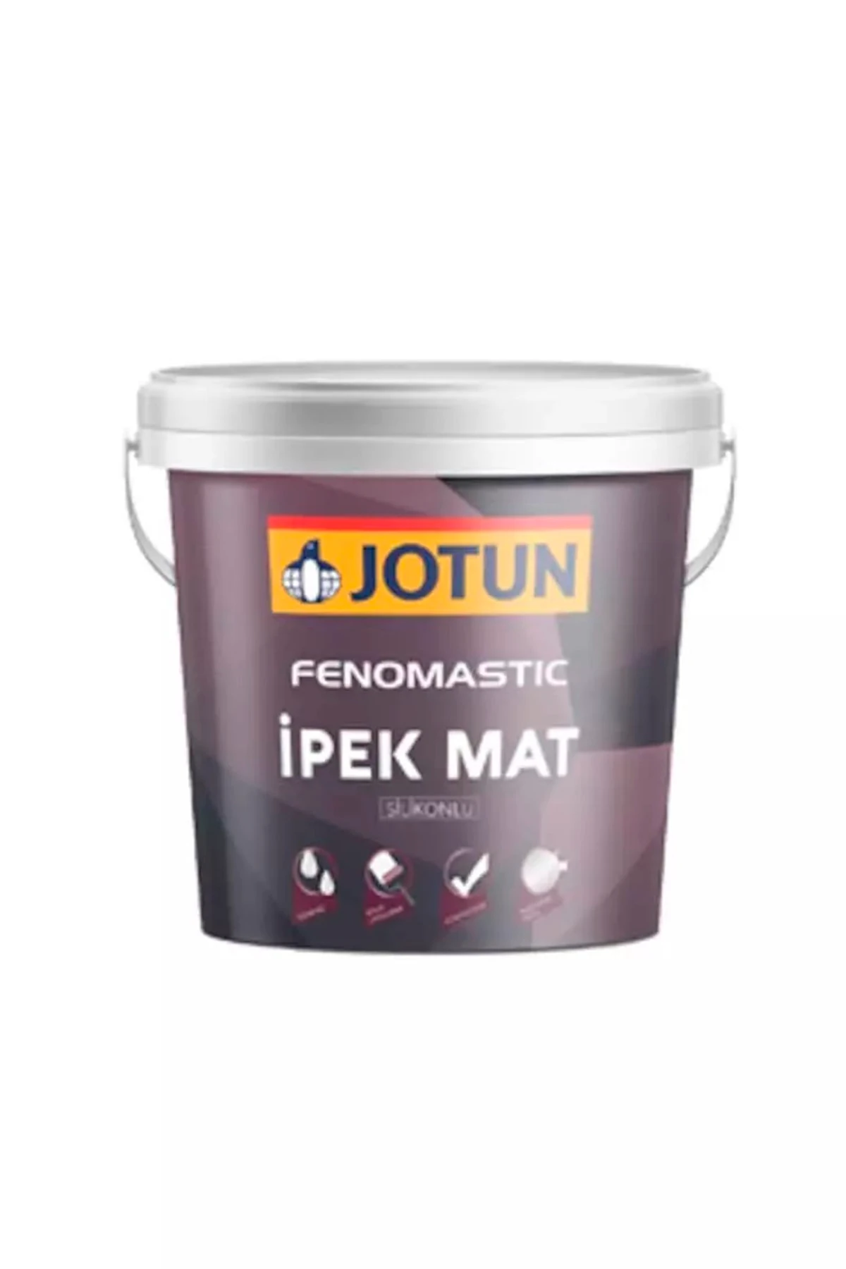 Jotun Silikonlu Iç Cephe Boyası Fenomastic Ipek Mat Açık Gri-sheer Grey 15 Lt