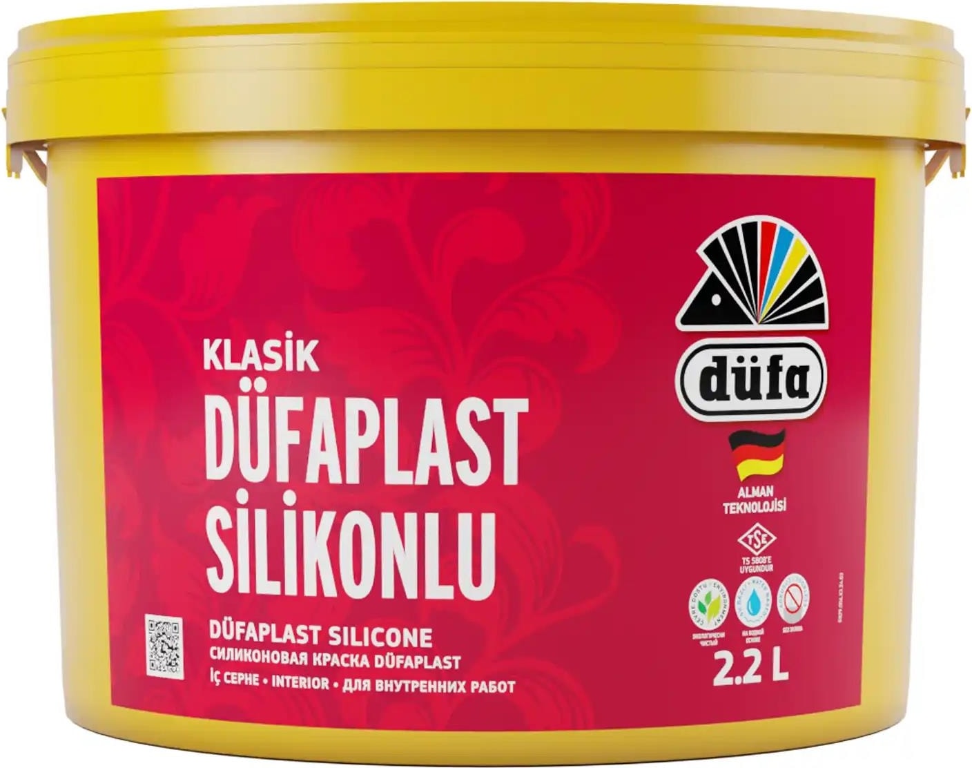Klasik plast Silikonlu İç Cephe Duvar Boyası 6060 SE100 2.2 l