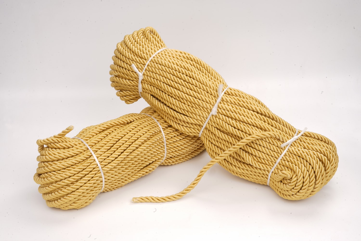 Polyester Kordon İp 8mm 50metre- Sarı