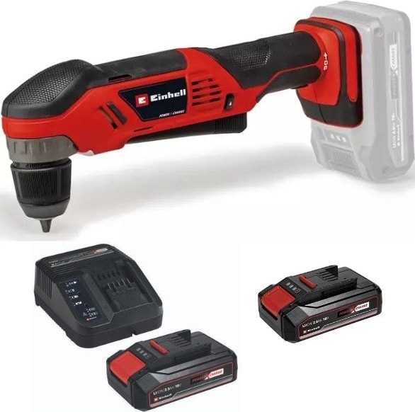 Te-Ad 18 Li 2 x 2.5 Ah Akülü Açılı Dik Vidalama Makinesi